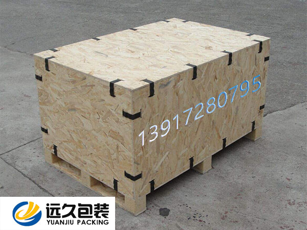 OSB板制作加工的卡扣木箱更防潮、更環(huán)保、更牢固